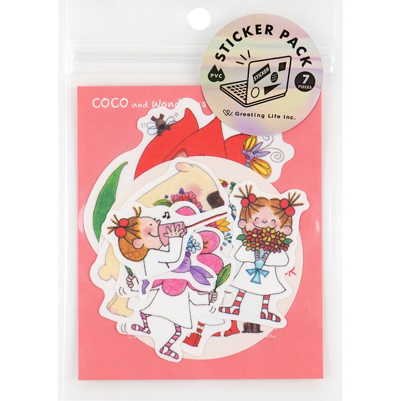 ココちゃん ステッカーパック